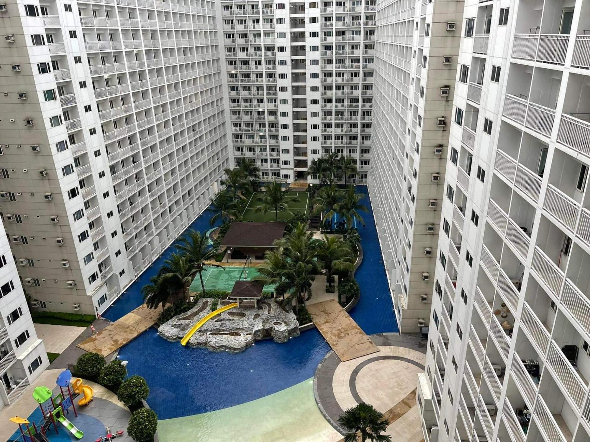 Shore 1 & 3 Residences Moa 1Br With Balcony By Darpm Manila Kültér fotó
