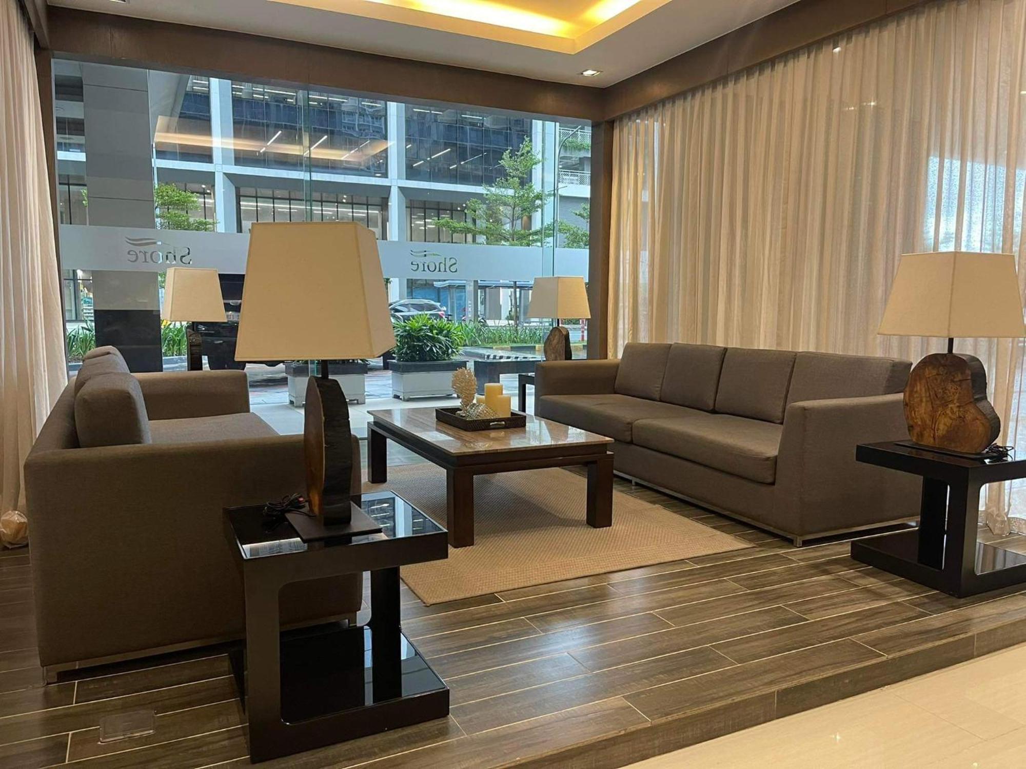 Shore 1 & 3 Residences Moa 1Br With Balcony By Darpm Manila Kültér fotó