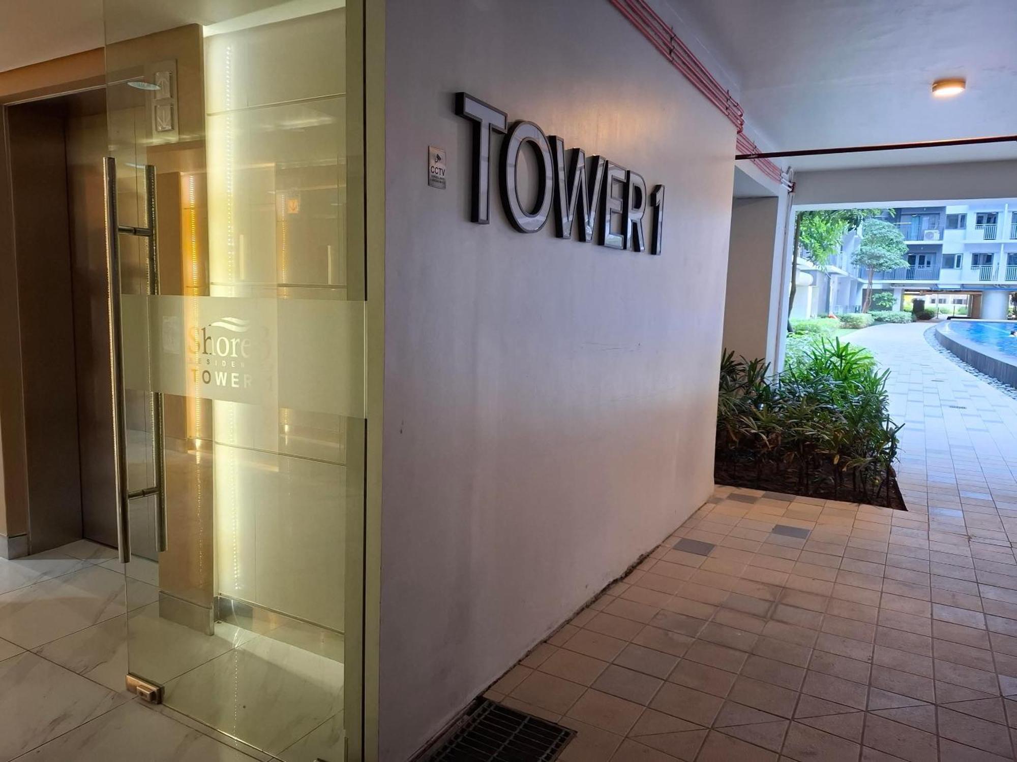 Shore 1 & 3 Residences Moa 1Br With Balcony By Darpm Manila Kültér fotó