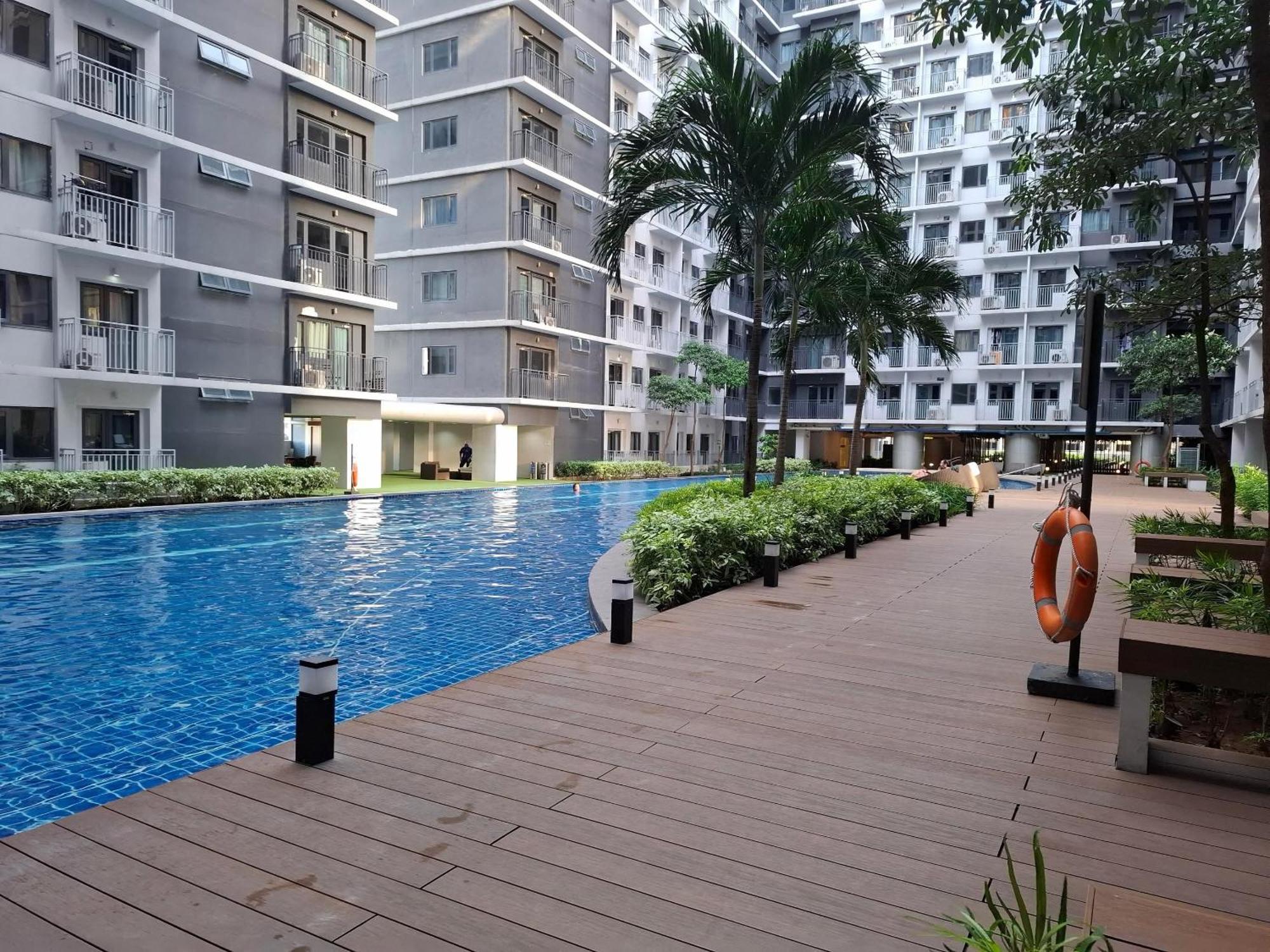 Shore 1 & 3 Residences Moa 1Br With Balcony By Darpm Manila Kültér fotó